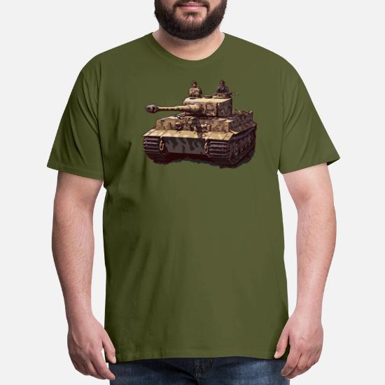WW2 German Panzer Heavy Tank and Crew 